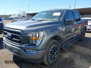 2023 Ford F-150 XL with VIN 1FTFW1E5XPFA64539, listed as a IAAI auction lot 41814306 with 58,207 mi miles and . Bid and sale history available at carsss.com. Image 2.