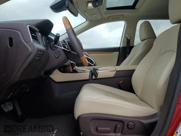 2020 Lexus RX with VIN 2T2HZMAA8LC158471, listed as a Copart auction lot 53528445 with 10,983 mi miles and Clean Title. Bid and sale history available at carsss.com. Image 7.