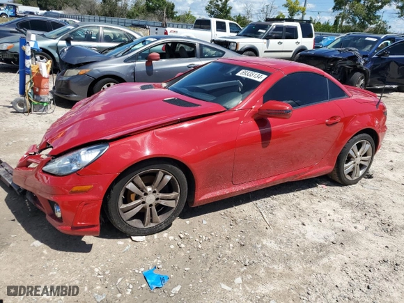 2011 Mercedes-Benz SLK-Class SLK 300 with VIN WDBWK5EA6BF241207, listed as a Copart auction lot 69335134 with NaN miles and Non Repairable. Bid and sale history available at carsss.com. Image 1.