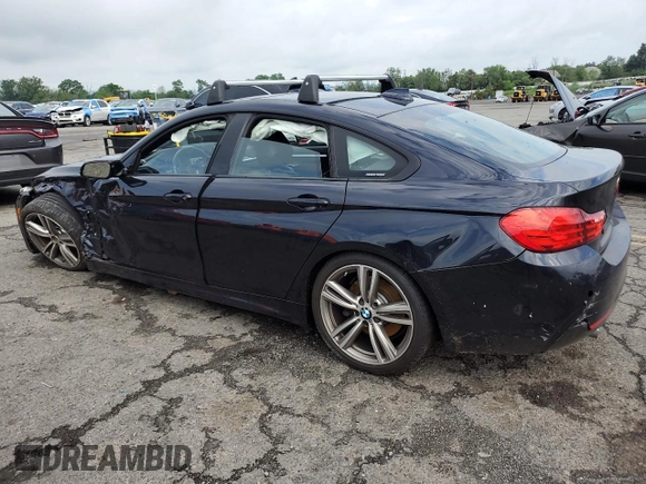 2017 BMW 4 Series 440i with VIN WBA4E3C59HG186925, listed as a Copart auction lot 62859505 with 89,299 mi miles and Salvage title. Bid and sale history available at DreamBid. Image 2.