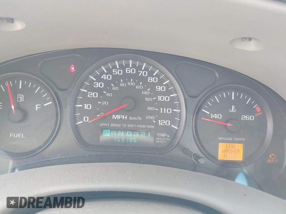 2005 Chevrolet Impala with VIN 2G1WF52E459182158, listed as a IAAI auction lot 42749000 with 153,186 mi miles and . Bid and sale history available at DreamBid. Image 7.
