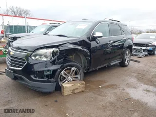2016 Chevrolet Equinox LTZ with VIN 2GNALDEK6G6299466, listed as a IAAI auction lot 41815496 with 156,030 mi miles. Bid and sale history available at carsss.com. Image 2.