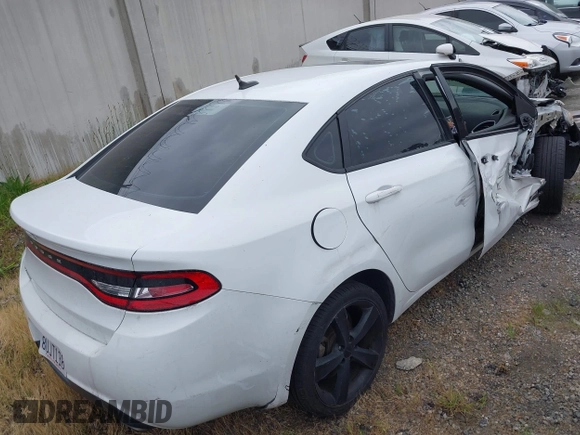 2016 Dodge Dart SXT with VIN 1C3CDFBB7GD516138, listed as a IAAI auction lot 41841755 with Not Provided miles and . Bid and sale history available at carsss.com. Image 4.