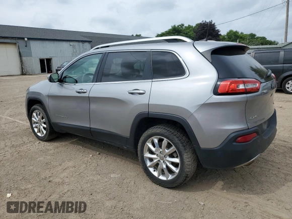 2016 Jeep Cherokee Limited with VIN 1C4PJMDBXGW202608, listed as a Copart auction lot 63011405 with 102,246 mi miles and Clean title. Bid and sale history available at DreamBid. Image 2.