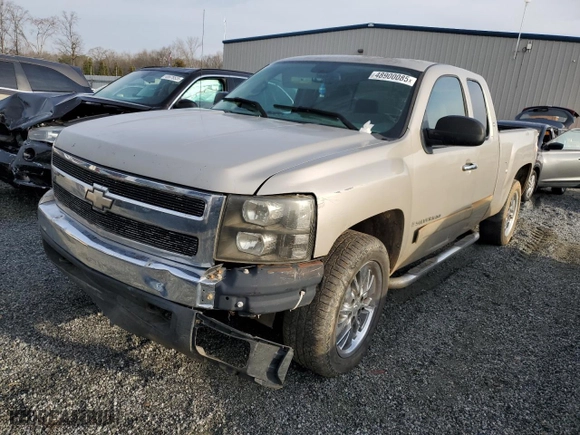 2008 Chevrolet Silverado 1500 Work Truck with VIN 1GCEC19C58Z122005, listed as a Copart auction lot 48900085 with 259,954 mi miles and Clean Title. Bid and sale history available at carsss.com. Image 1.