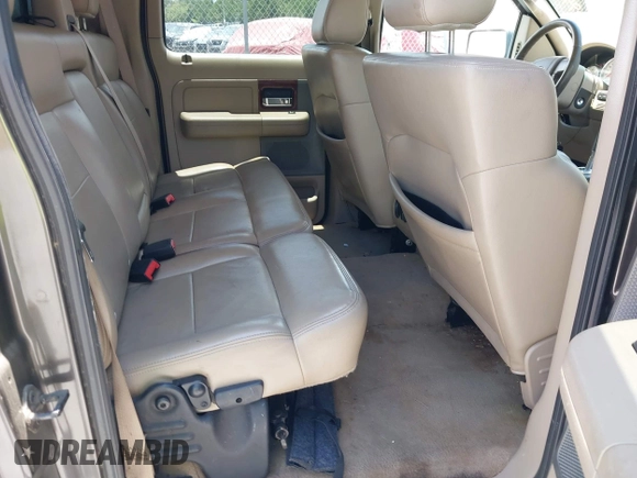 2006 Ford F-150 XLT with VIN 1FTPW12556FA21699, listed as a IAAI auction lot 42712943 with 334,241 mi miles and . Bid and sale history available at DreamBid. Image 8.