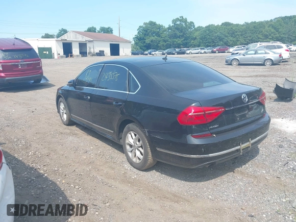 2016 Volkswagen Passat S with VIN 1VWAT7A30GC058676, listed as a IAAI auction lot 39978574 with Not provided miles and . Bid and sale history available at DreamBid. Image 3.