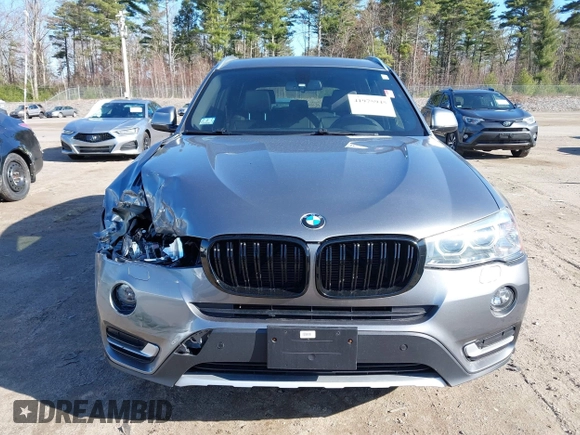 2017 BMW X3 xDrive28i with VIN 5UXWX9C34H0T21274, listed as a IAAI auction lot 41975945 with 84,309 mi miles and . Bid and sale history available at DreamBid. Image 12.