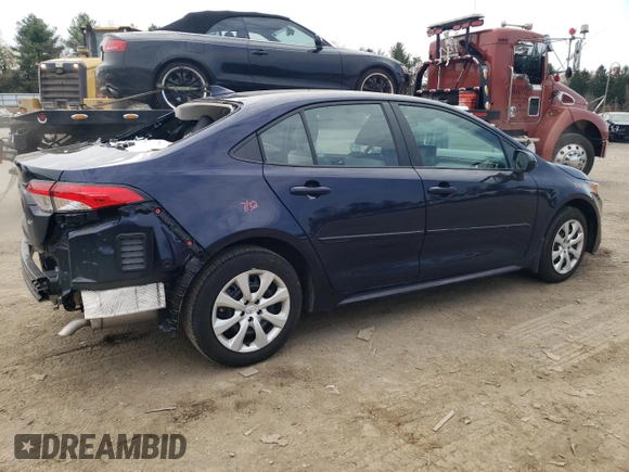 2024 Toyota Corolla LE with VIN 5YFB4MDE5RP161389, listed as a Copart auction lot 52767725 with 12,939 mi miles and Salvage Title. Bid and sale history available at carsss.com. Image 3.