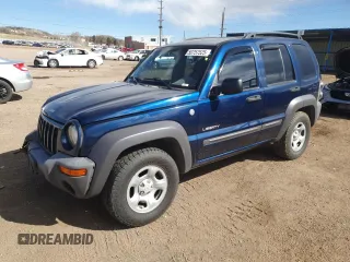 2004 Jeep Liberty Sport with VIN 1J4GL48K84W304550, listed as a Copart auction lot 50757525 with 153,251 mi miles and Salvage Title. Bid and sale history available at carsss.com. Image 1.
