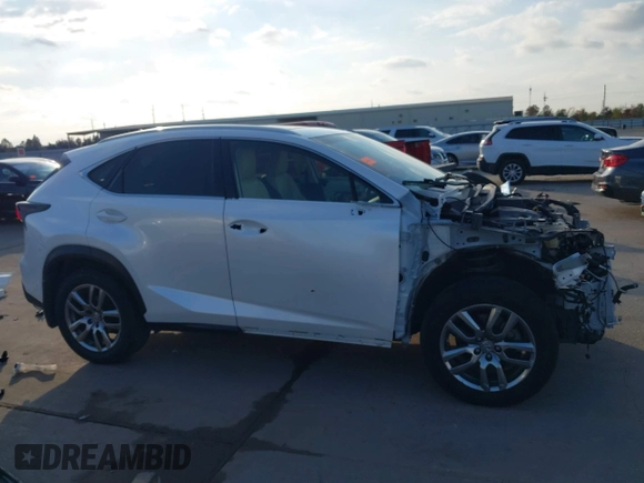 2015 Lexus NX 200t with VIN JTJYARBZ4F2017376, listed as a IAAI auction lot 41058612 with 55,471 mi miles. Bid and sale history available at carsss.com. Image 14.