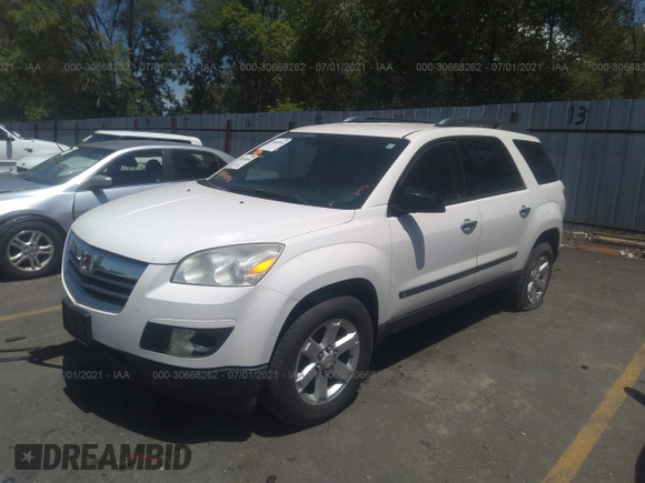 2007 Saturn Outlook XE z VIN 5GZER13747J126357, wystawiony jako IAAI lot #30668262 z przebiegiem 160 306 mil mil oraz . Historia ofert i sprzedaży dostępna na DreamBid. Obrazek 2.