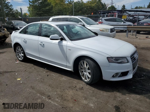 2012 Audi A4 2.0T Premium Plus with VIN WAUFFAFL9CA119953, listed as a Copart auction lot 72415164 with 112,328 mi miles and Salvage Title. Bid and sale history available at carsss.com. Image 4.