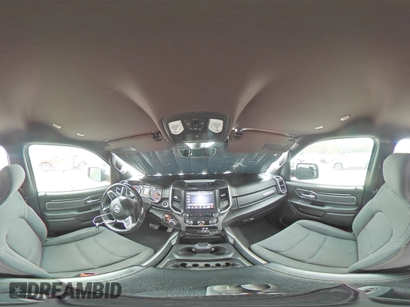 2019 Ram 1500 Big Horn с VIN 1C6SRFFT5KN879592, выставлен на аукционе Copart как лот 59029515 с пробегом 96 470 миль миль и Списание • Salvage title. История ставок и продаж доступна на DreamBid. Изображение 14.