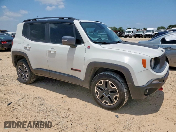 2017 Jeep Renegade Trailhawk z VIN ZACCJBCB5HPE59954, wystawiony jako Copart lot #58703705 z przebiegiem 155 407 mil mil oraz Szkoda całkowita • Salvage title. Historia ofert i sprzedaży dostępna na DreamBid. Obrazek 4.