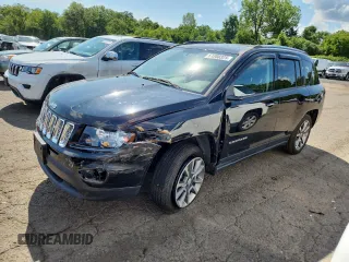 2016 Jeep Compass High Altitude with VIN 1C4NJDEB5GD724225, listed as a Copart auction lot 61288325 with 24,470 mi miles and Salvage title. Bid and sale history available at DreamBid. Image 1.