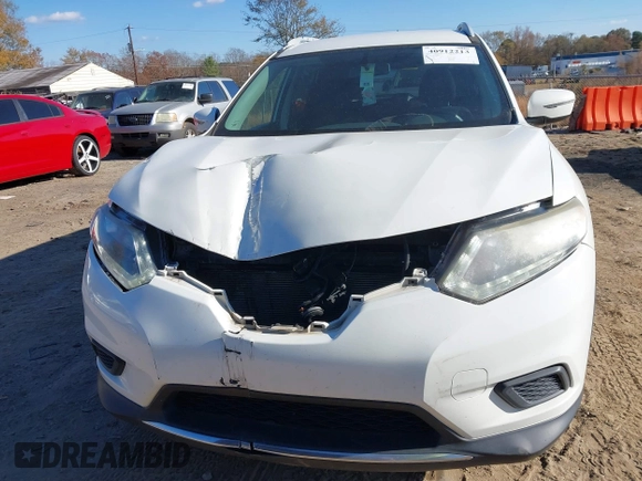 2016 Nissan Rogue S with VIN JN8AT2MT2GW003957, listed as a IAAI auction lot 40912213 with 139,143 mi miles. Bid and sale history available at carsss.com. Image 13.