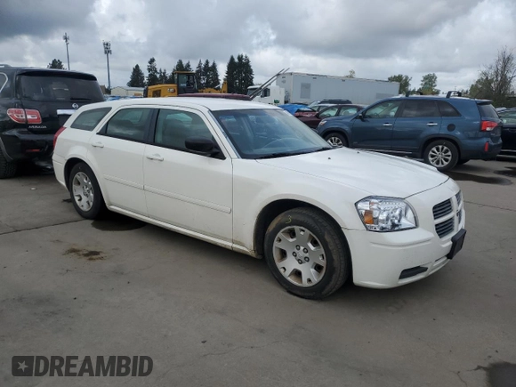2006 Dodge Magnum z VIN 2D4FV47T86H417070, wystawiony jako Copart lot #49451354 z przebiegiem 197 929 mil mil oraz Szkoda całkowita • Salvage title. Historia ofert i sprzedaży dostępna na DreamBid. Obrazek 4.