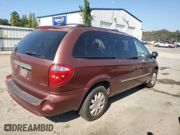 2007 Chrysler Town & Country LWB Touring with VIN 2A4GP54L27R144039, listed as a Copart auction lot 77794364 with 196,451 mi miles and Salvage Title. Bid and sale history available at carsss.com. Image 3.