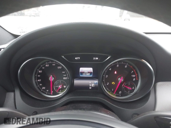 2018 Mercedes-Benz CLA 250 with VIN WDDSJ4GB2JN684614, listed as a IAAI auction lot 41565433 with 121,989 mi miles and . Bid and sale history available at DreamBid. Image 7.