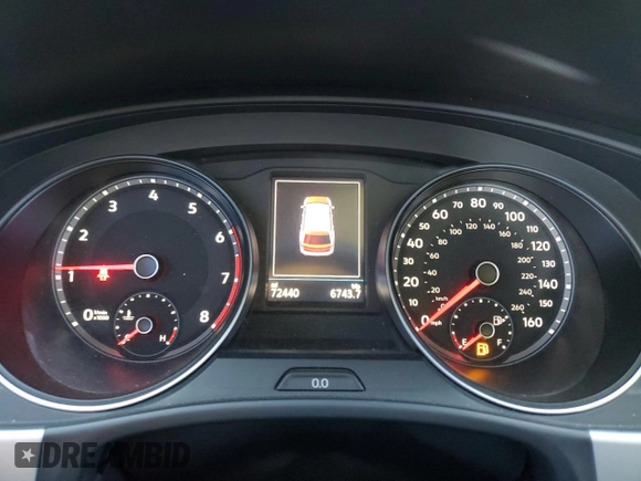 2021 Volkswagen Atlas SE with VIN 1V2JR2CA6MC542510, listed as a Copart auction lot 47224395 with 72,440 mi miles and Salvage title. Bid and sale history available at DreamBid. Image 9.