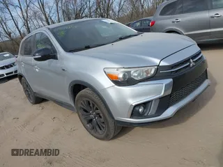2019 Mitsubishi Outlander Sport ES 2.0 with VIN JA4AP3AU3KU025497, listed as a IAAI auction lot 41796144 with 96,704 mi miles. Bid and sale history available at carsss.com. Image 1.