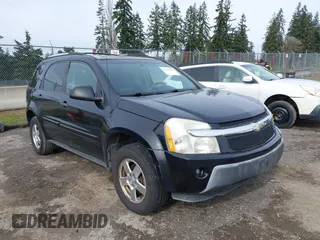 2005 Chevrolet Equinox LS with VIN 2CNDL13F456184822, listed as a IAAI auction lot 41773966 with 175,920 mi miles. Bid and sale history available at carsss.com. Image 1.