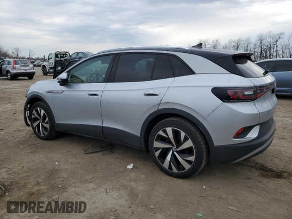 2022 Volkswagen ID.4 Pro S z VIN WVGUNPE23NP063013, wystawiony jako Copart lot #50753455 z przebiegiem 38 594 mil mil oraz Szkoda całkowita • Salvage title. Historia ofert i sprzedaży dostępna na DreamBid. Obrazek 2.