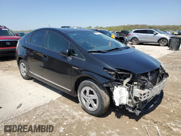 2011 Toyota Prius I with VIN JTDKN3DU5B5299371, listed as a Copart auction lot 53526425 with 165,171 mi miles and Salvage Title. Bid and sale history available at carsss.com. Image 4.