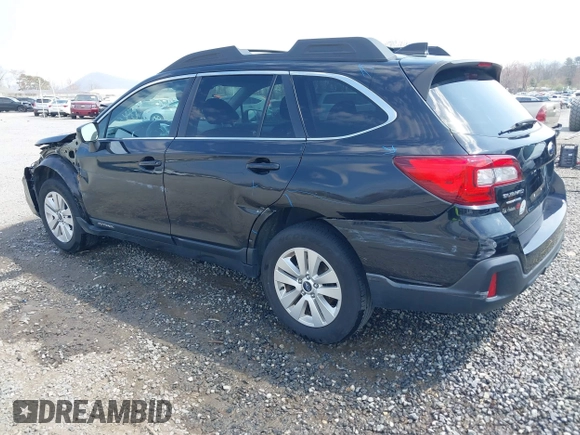 2019 Subaru Outback Premium with VIN 4S4BSAFC1K3290188, listed as a IAAI auction lot 41904875 with 65,137 mi miles. Bid and sale history available at carsss.com. Image 3.