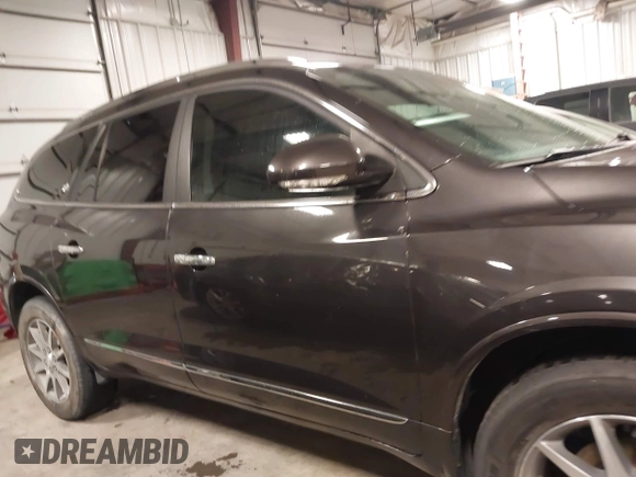 2017 Buick Enclave Leather with VIN 5GAKVBKD0HJ210837, listed as a IAAI auction lot 41493977 with 108,923 mi miles and . Bid and sale history available at DreamBid. Image 13.