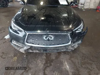 2018 Infiniti Q60 Luxe with VIN JN1EV7ELXJM393036, listed as a IAAI auction lot 41951210 with Not provided miles and . Bid and sale history available at DreamBid. Image 6.