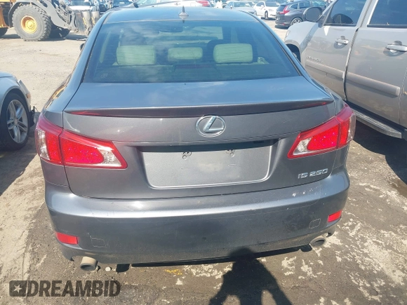 2012 Lexus IS 250 with VIN JTHBF5C21C5168978, listed as a IAAI auction lot 42076073 with 250,078 mi miles and . Bid and sale history available at DreamBid. Image 16.