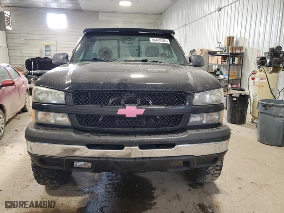 2005 Chevrolet Silverado 1500 Z71 with VIN 1GCEK14T05Z289135, listed as a Copart auction lot 84499504 with 128,562 mi miles and Salvage Title. Bid and sale history available at carsss.com. Image 5.