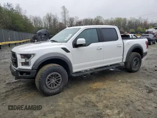 2020 Ford F-150 Raptor with VIN 1FTFW1RG5LFA69167, listed as a Copart auction lot 42113214 with 70,276 mi miles and Salvage Title. Bid and sale history available at carsss.com. Image 1.
