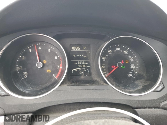 2015 Volkswagen Jetta SE with VIN 3VWD17AJ5FM285618, listed as a Copart auction lot 59930985 with 146,382 mi miles and Salvage title. Bid and sale history available at DreamBid. Image 9.