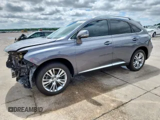2013 Lexus RX 350 with VIN 2T2ZK1BA0DC118716, listed as a Copart auction lot 61987965 with 185,414 mi miles and Salvage title. Bid and sale history available at DreamBid. Image 1.