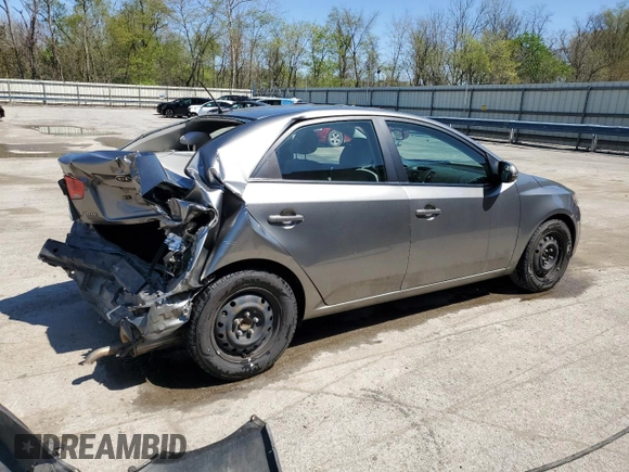 2011 Kia Forte EX with VIN KNAFU4A26B5380941, listed as a Copart auction lot 54858255 with 130,136 mi miles and Salvage Title. Bid and sale history available at carsss.com. Image 3.
