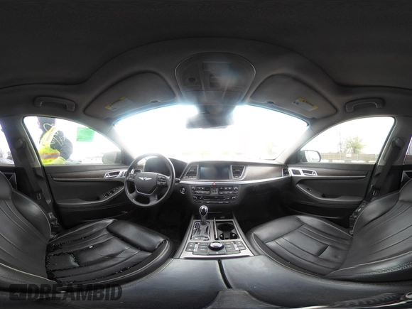 2017 Genesis G80 3.8L with VIN KMHGN4JEXHU210171, listed as a IAAI auction lot 42286383 with 94,240 mi miles and . Bid and sale history available at DreamBid. Image 18.