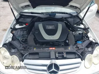 2008 Mercedes-Benz CLK 3.5L with VIN WDBTK56G98F236825, listed as a IAAI auction lot 42193752 with 127,318 mi miles. Bid and sale history available at carsss.com. Image 10.
