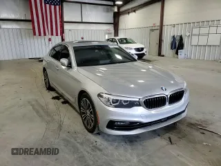 2018 BMW 5 Series 540i with VIN WBAJE5C5XJG918502, listed as a Copart auction lot 44766125 with 41,805 mi miles and Salvage title. Bid and sale history available at DreamBid. Image 10.