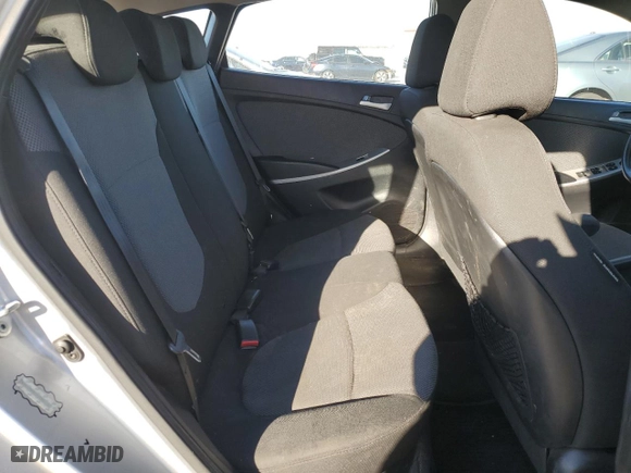 2013 Hyundai Accent GL with VIN KMHCT5AE0DU096122, listed as a Copart auction lot 41841885 with 124,371 mi miles and Salvage Title. Bid and sale history available at carsss.com. Image 10.