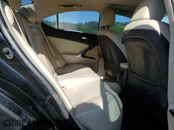 2012 Lexus IS 250 with VIN JTHBF5C2XC5172219, listed as a Copart auction lot 52424535 with 214,450 mi miles and Salvage title. Bid and sale history available at DreamBid. Image 10.
