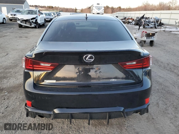 2016 Lexus IS 300/350 with VIN JTHCM1D27G5007090, listed as a Copart auction lot 42231925 with Not provided miles and Salvage title. Bid and sale history available at DreamBid. Image 6.