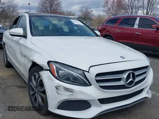 2015 Mercedes-Benz C-Class C 300 Luxury with VIN 55SWF4KB5FU026651, listed as a IAAI auction lot 41892311 with 101,285 mi miles. Bid and sale history available at carsss.com. Image 1.
