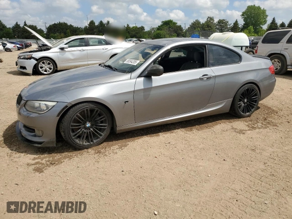2011 BMW 3 Series 335i xDrive with VIN WBAKF9C54BE620114, listed as a Copart auction lot 56594205 with 85,473 mi miles and Salvage title. Bid and sale history available at DreamBid. Image 1.