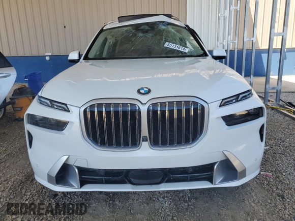 2024 BMW X7 xDrive40i z VIN 5UX23EM07R9U74509, wystawiony jako Copart lot #58172885 z przebiegiem Nie podano mil oraz Szkoda całkowita • Salvage title. Historia ofert i sprzedaży dostępna na DreamBid. Obrazek 5.