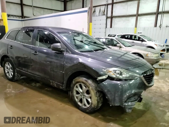 2015 Mazda CX-9 Sport с VIN JM3TB2BA0F0465449, выставлен на аукционе Copart как лот 45874045 с пробегом 136 553 миль миль и Списание • Salvage title. История ставок и продаж доступна на DreamBid. Изображение 12.