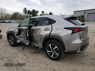2021 Lexus NX 300h z VIN JTJGJRDZXM2165909, wystawiony jako Copart lot #54628565 z przebiegiem 23 990 mil mil oraz Szkoda całkowita • Salvage title. Historia ofert i sprzedaży dostępna na DreamBid. Obrazek 2.