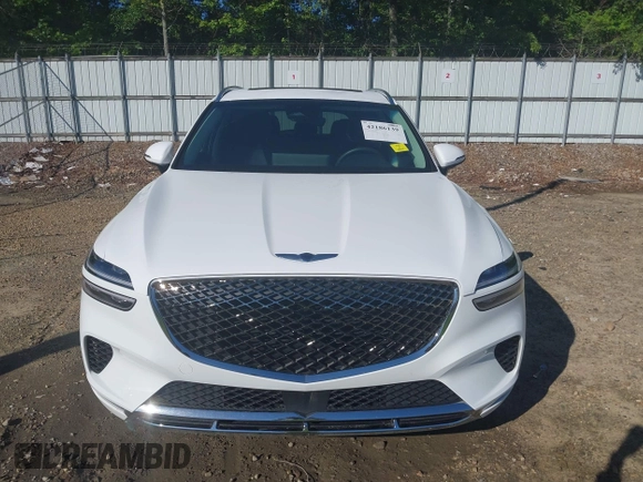 2023 Genesis GV70 2.5T with VIN KMUMADTB7PU120364, listed as a IAAI auction lot 42186139 with 24,686 mi miles and . Bid and sale history available at DreamBid. Image 12.